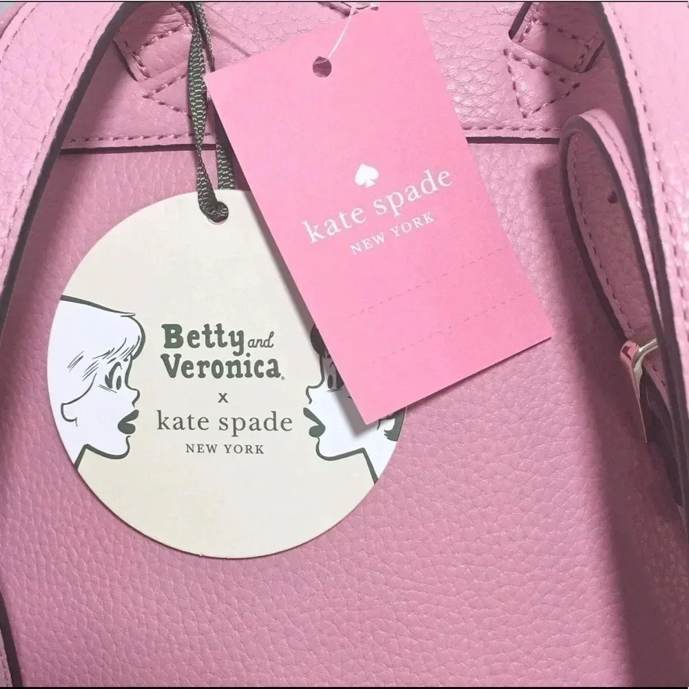 Kate Spade Archie Comics Pink Backpack Bag…